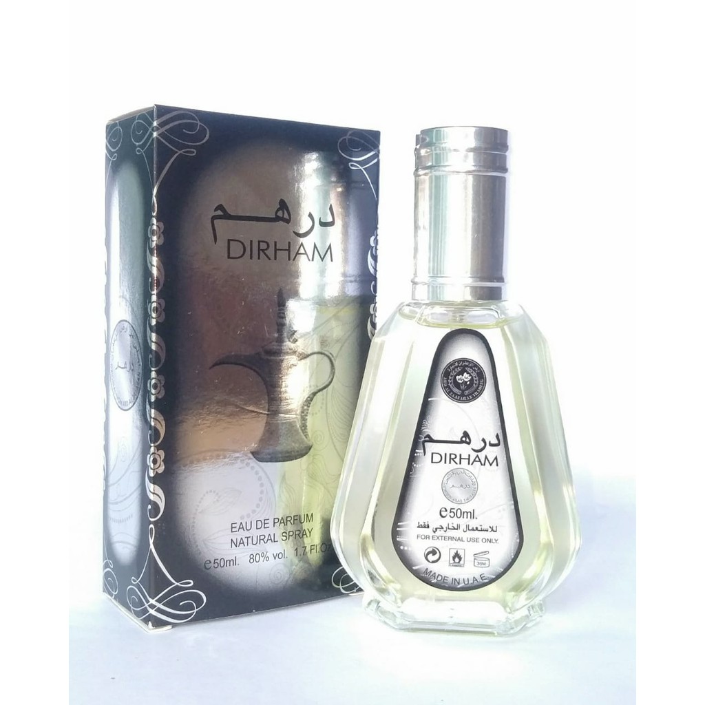 DIRHAM SILVER 50 ML