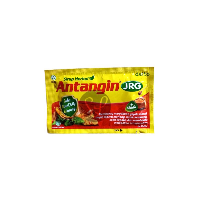 Antangin JRG Cair 15ml Sirup Herbal Antangin JRG + Madu