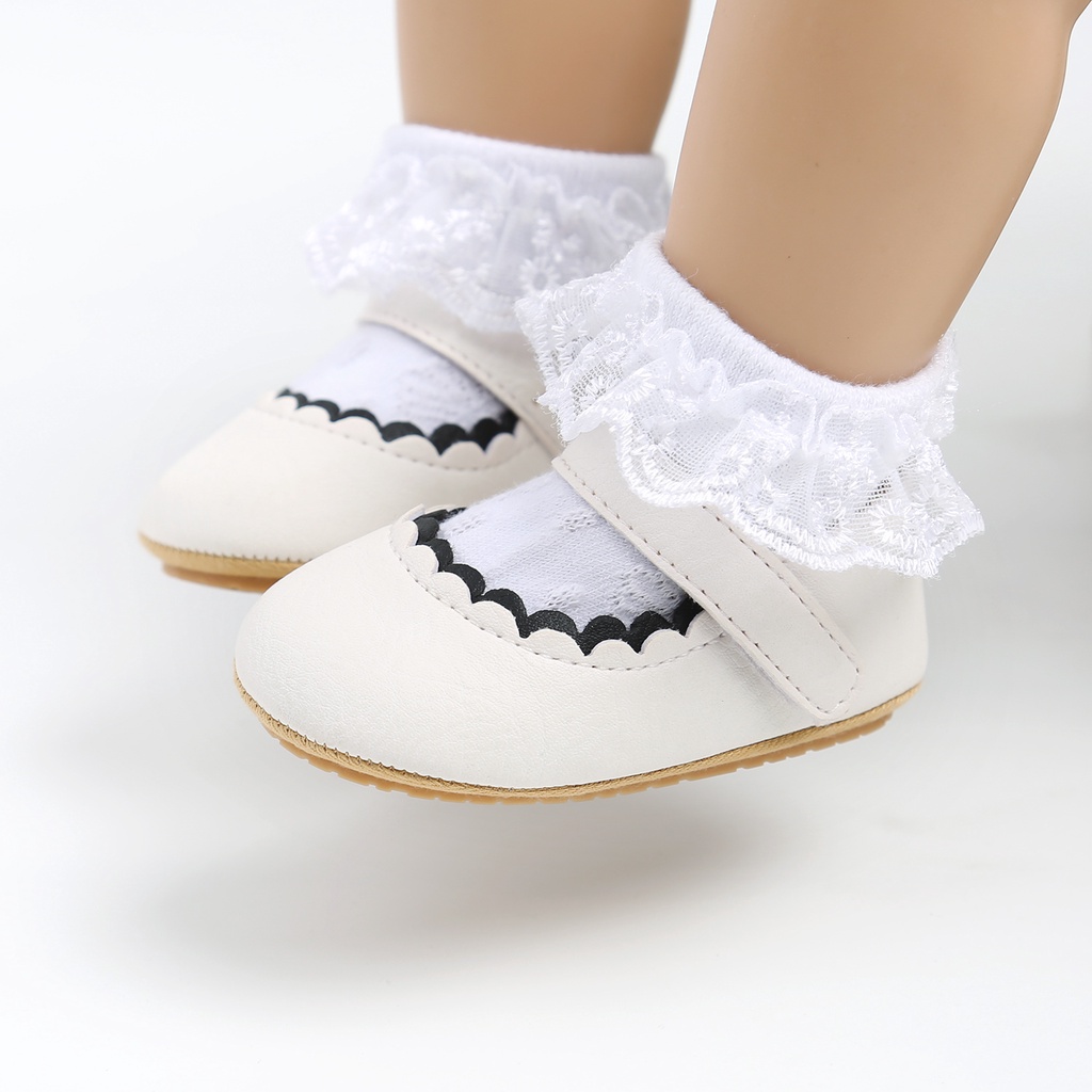 (free headband) 0-18m SEPATU BAYI ANAK SHOES PEREMPUAN CASUAL GAUL CATALOG RMRS RK