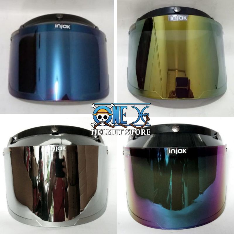 FLAT VISOR/KACA HELM DATAR BOGO MURAH INJAK