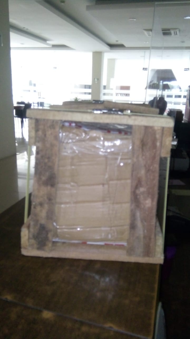 Curtis Coffee Glass Decanter Teko Pemanas Kopi - Brown / Black Logo