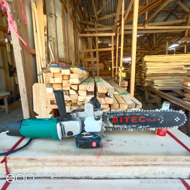 Adapter Grinder Chainsaw Bitec Css 4-j Mini Chain Saw Gerinda Tangan Gergaji Kayu Konverter Stand