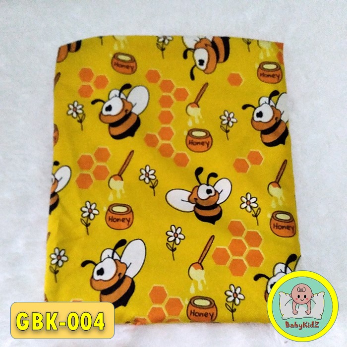 Cukin Gendongan Bayi Samping Motif Karakter Model Selendang Jarik Modern Bahan Katun Mikro Lembut