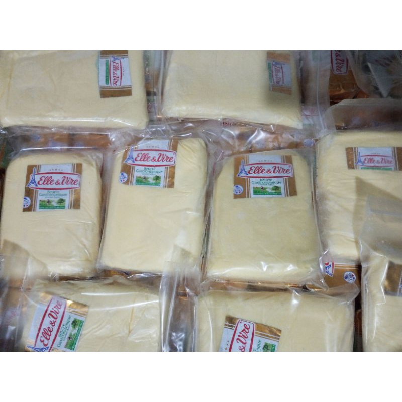 

Butter Elle Unsalted dan Anchor Salted Repack All Size Kemasan Vacum