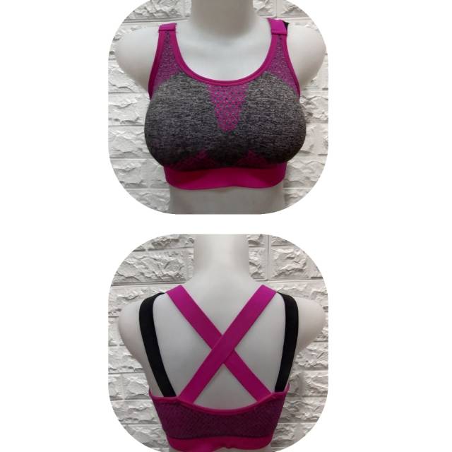 BRA SPORT IMPORT BAHAN POLYSTER