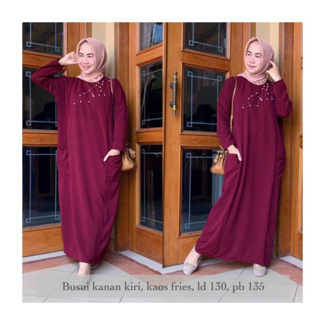 BAJU MENYUSUI / GAMIS KAOS MUTIARA by MUSASK