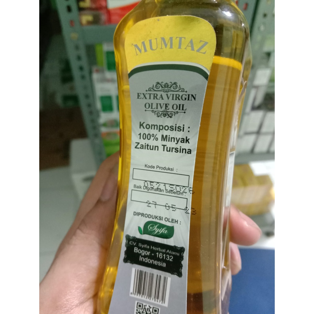 

Minyak zaitun extra virgin 175ml mumtaz