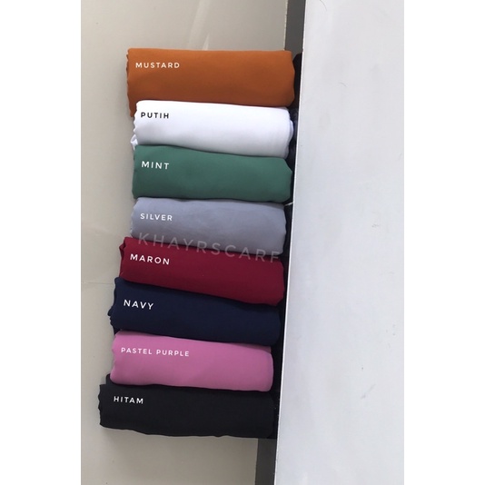 Pashmina Jersey Oval Sabiya Premium / Pashmina Meleyot Flowy Turkey Shawl