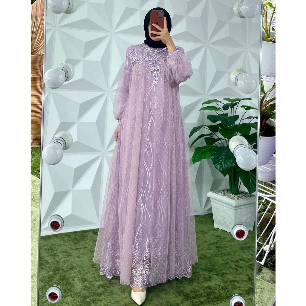 Gamis Tille Pesta New Ozias
