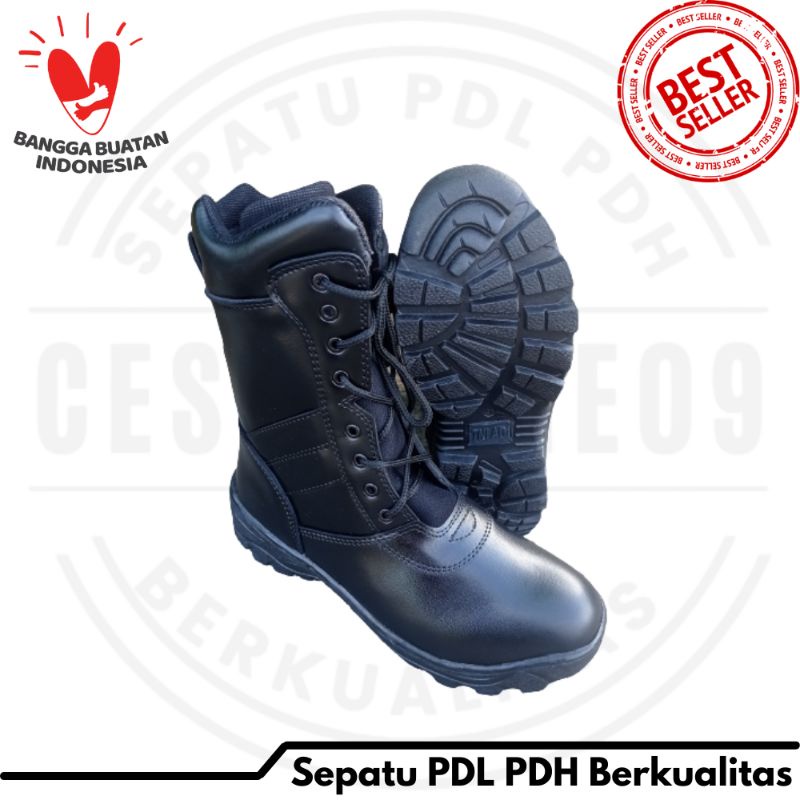 Sepatu PDL TNI POLRI Jatah Sepatu PDL BANSER SECURITY Sepatu Safety
