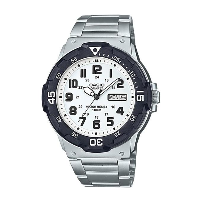 Casio MRW-200HD-7BVDF White Dial Stainless Steel Strap Termurah