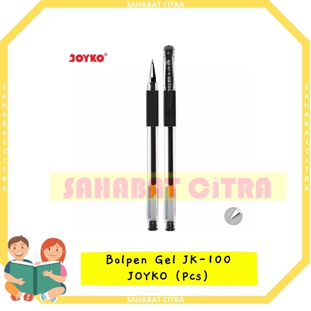 

BOLPEN JK-100 GEL PEN 0.5MM JOYKO PCS 钢笔