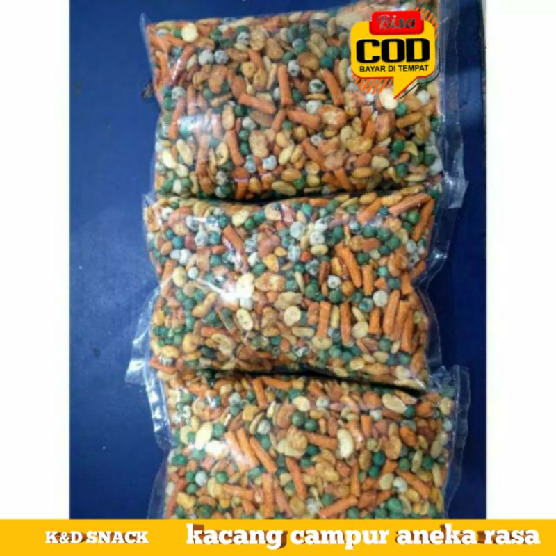 

[COD]KACANG CAMPUR JAIPONG 500GRAM DAN 250 GRAM