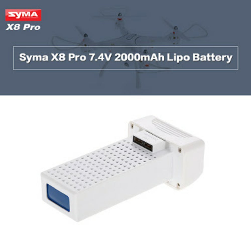 Syma X8Sw X8Pro X8Sc Battery Original Baterai 7 4V 2000Mah Berkualitas