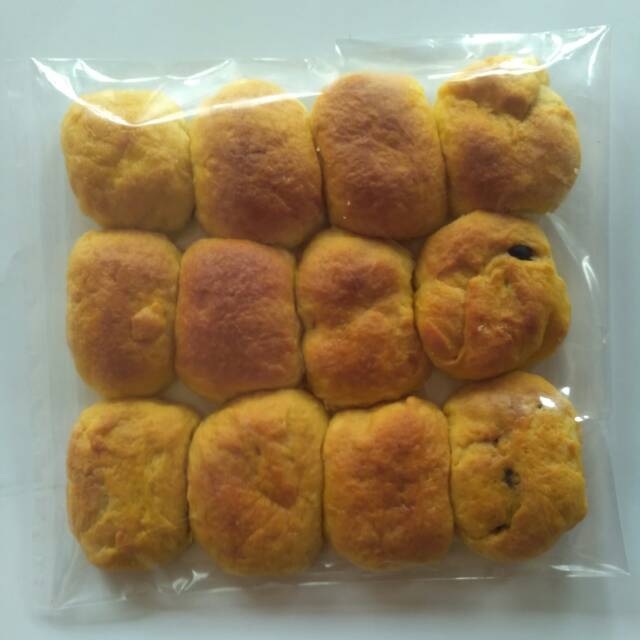 

Roti sobek rasa kombinasi (coklat, keju, kismis, kacang) isi 12 pcd