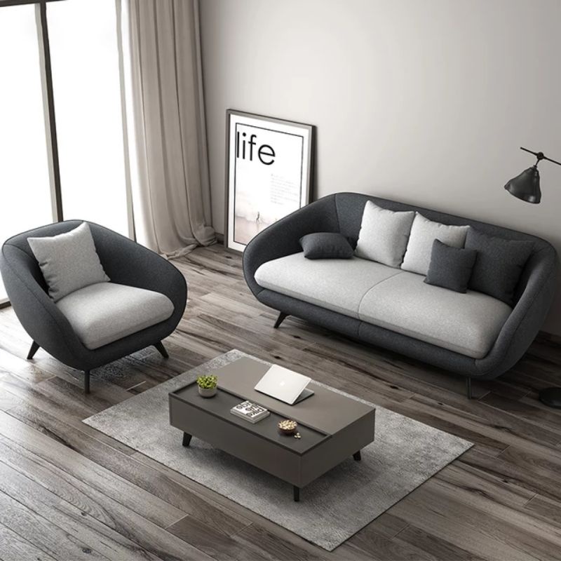 Sofa Retro 21 modern Terbaru Sofa Minimalis Ruang tamu mewah Desain Super Unik Realpict