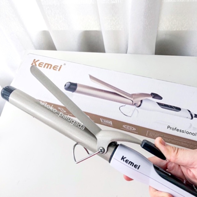 Kemei Hair Curler White