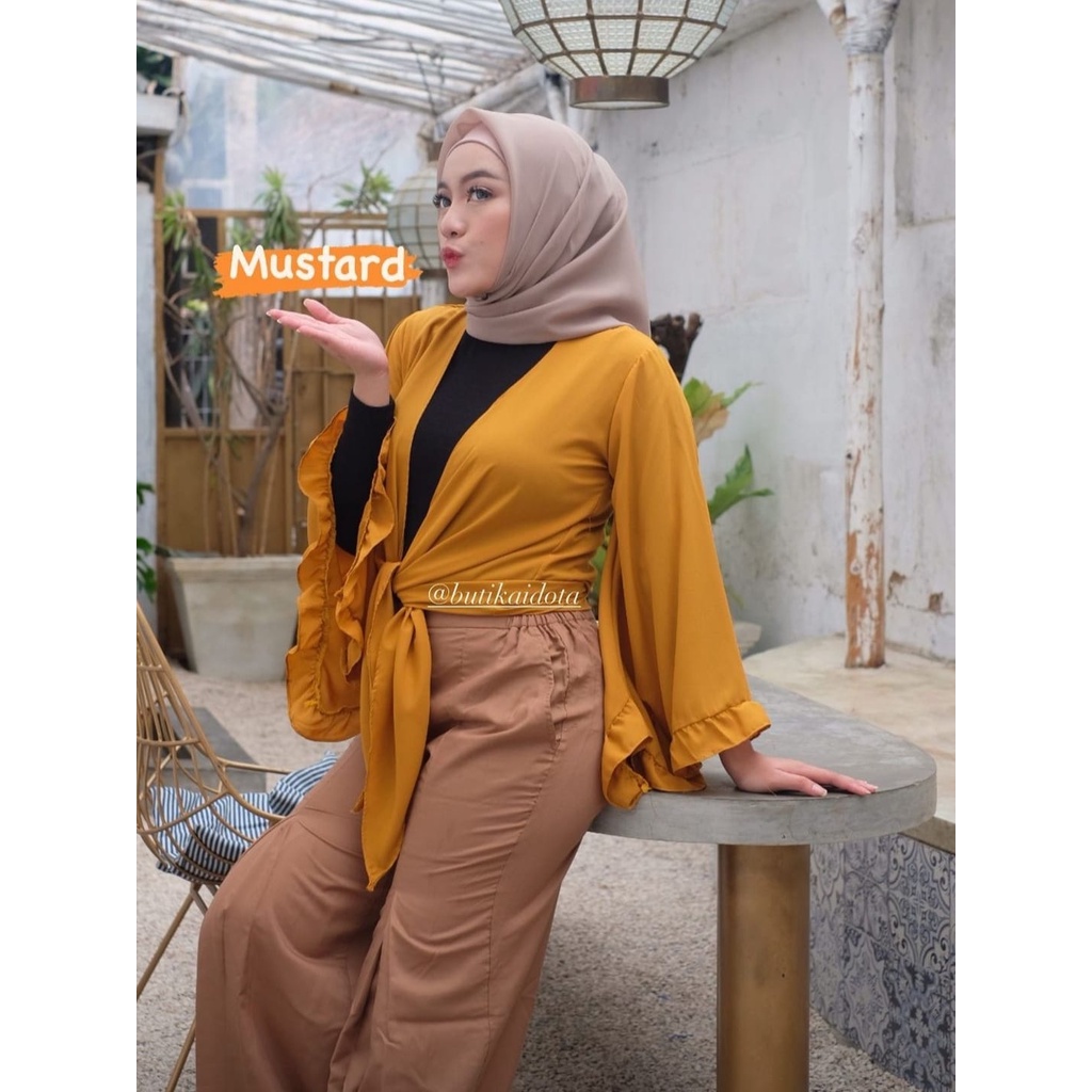 Baju Atasan ALANA Outer Cardigan Moscrepe / Others