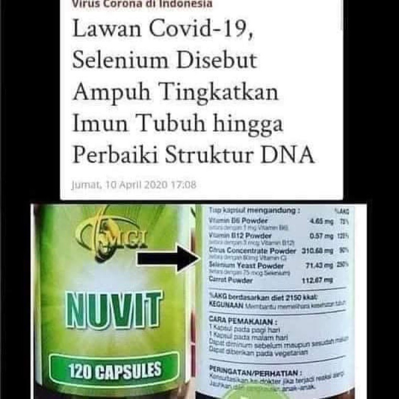 ORIGINAL MCI NUVIT 120 kapsul