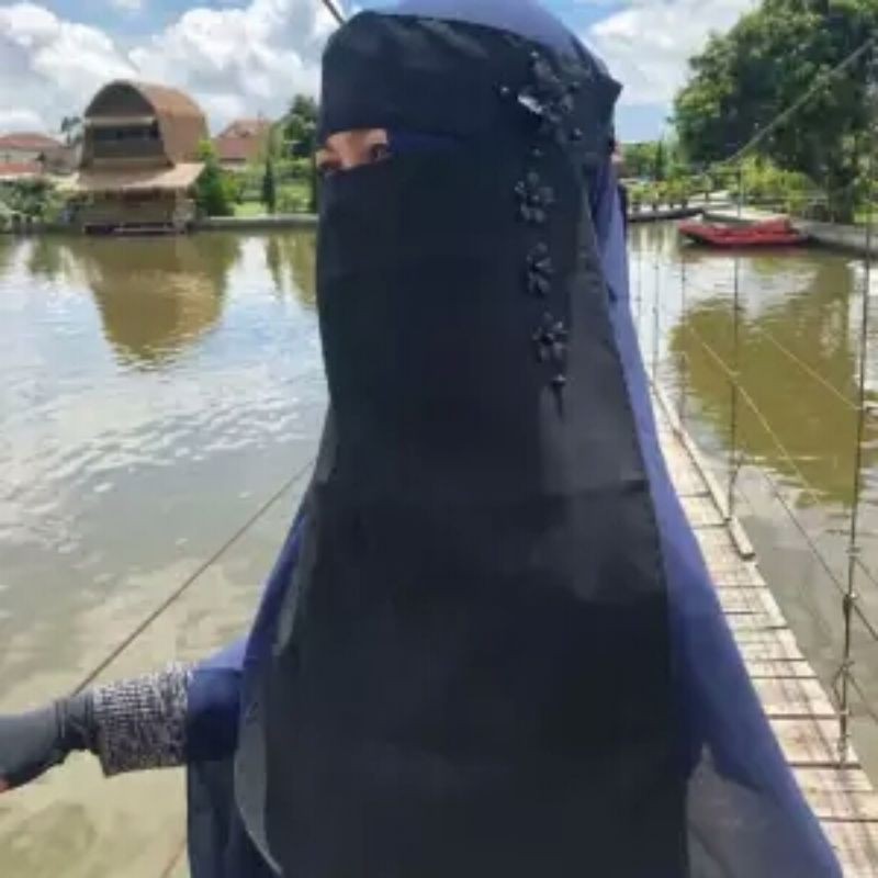 cadar bandana wolfis cadar cantik cadar bunga