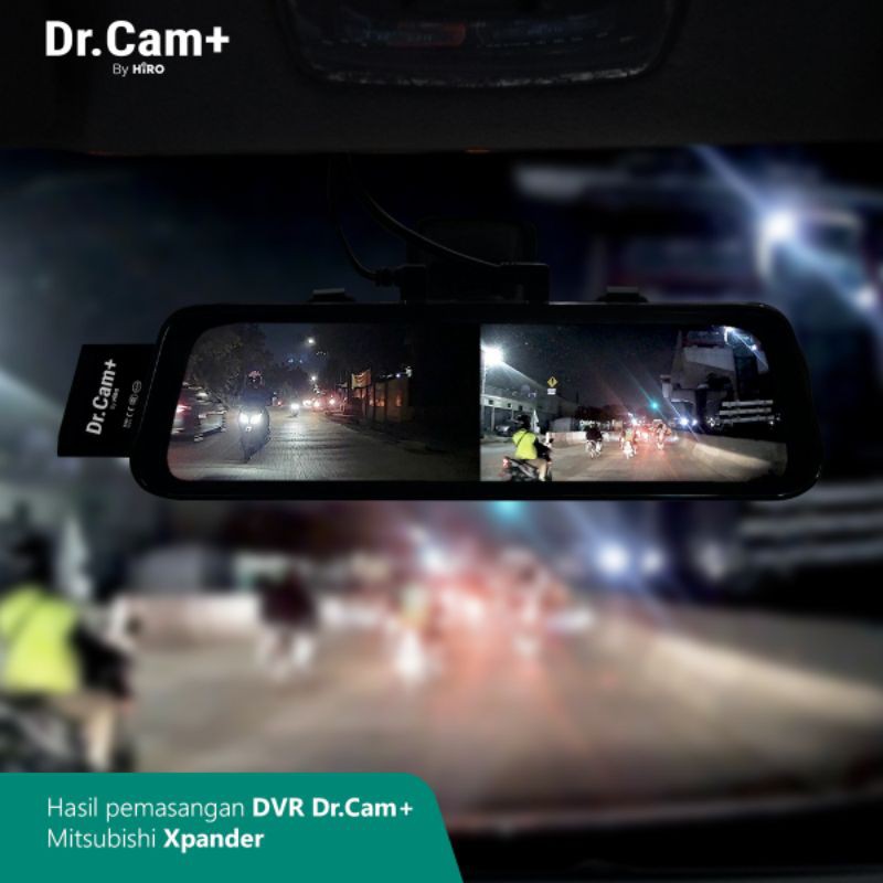 DR.Cam  F9 Alpha Spion DVR Mobil-Streaming Rear ViewMirror