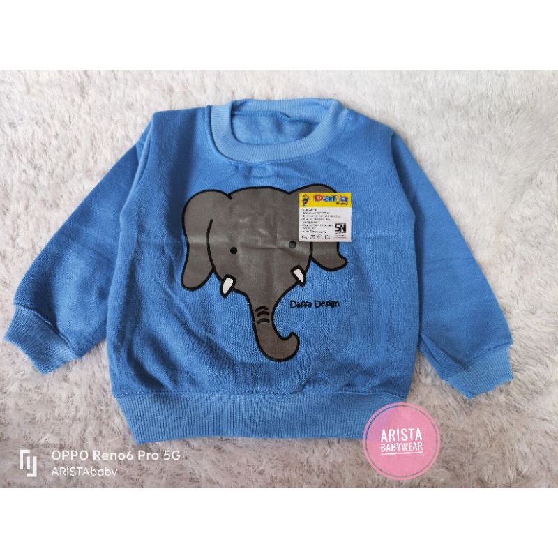 SNI DAFFA - Atasan Sweater fleece bayi