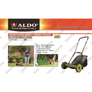 mesin potong rumput dorong manual type 300 ALDO