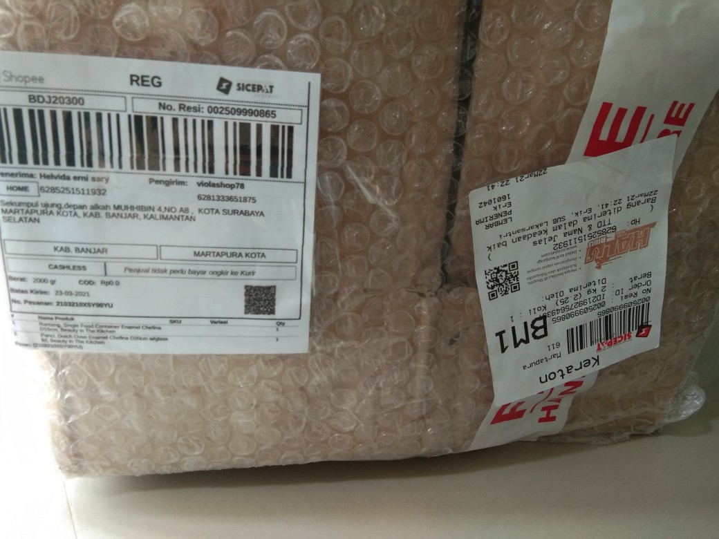 Rantang, Single Food Container Enamel Chefina D16cm, Beauty In The Kitchen