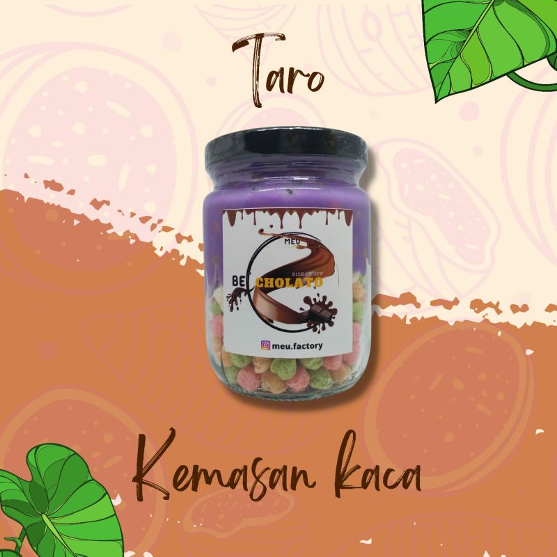 

Rice crispy MEDIUM BE|CHOLATO (kemasan kaca) camilan hits kreasi coklat