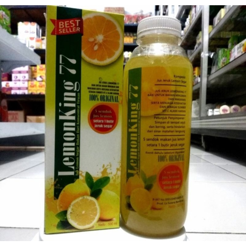 

Sari Lemon Murni 500ml-Lemon King 77