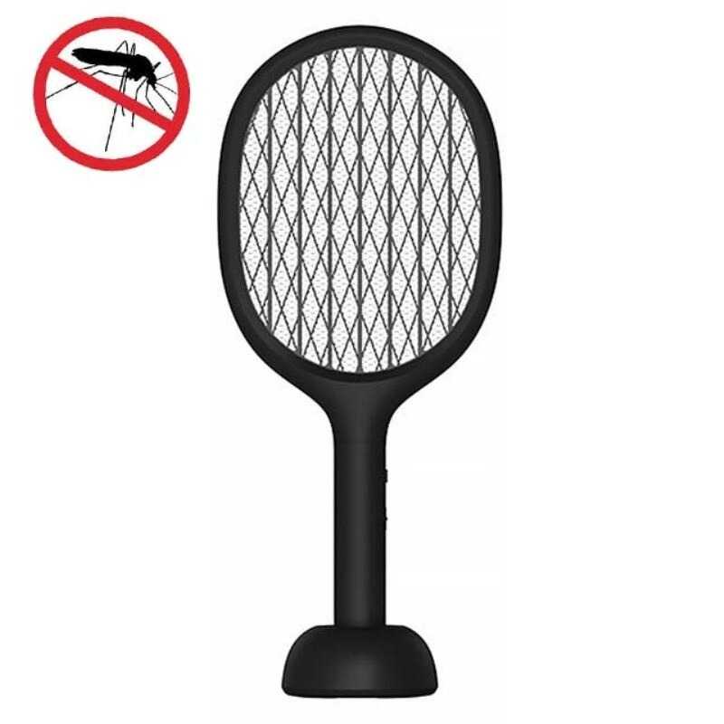 Raket Nyamuk Mini Electric Racket Rechargeable