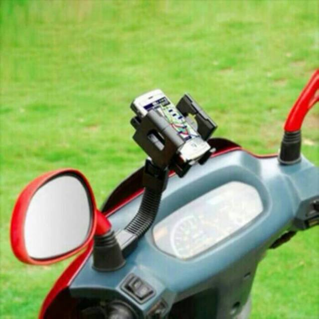 Holder Motor Spion GPS Universal Holder Motor