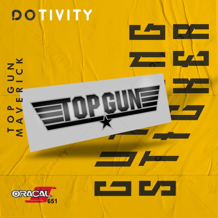 

Cutting Sticker TOP GUN - MAVERICK V3