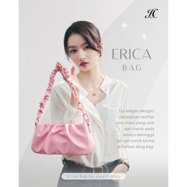 ERICA BAG JIMS HONEY ORI TAS SELEMPANG WANITA IMPOR FASHION CEWEK KOREA SLING HAND BAG BAHU CANTIK