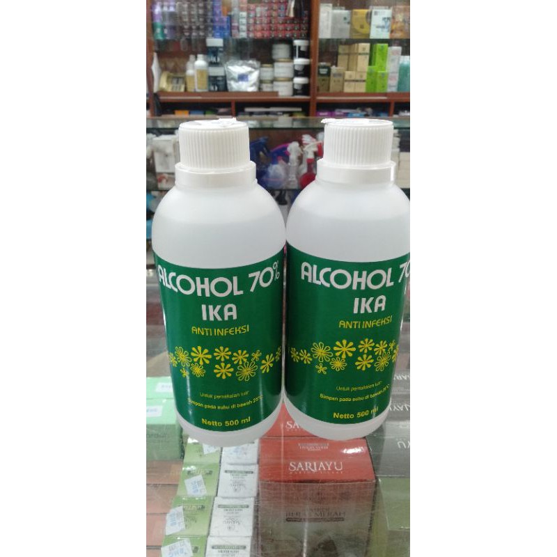 AlKohol Ika 70% // Anti Infeksi 500ml