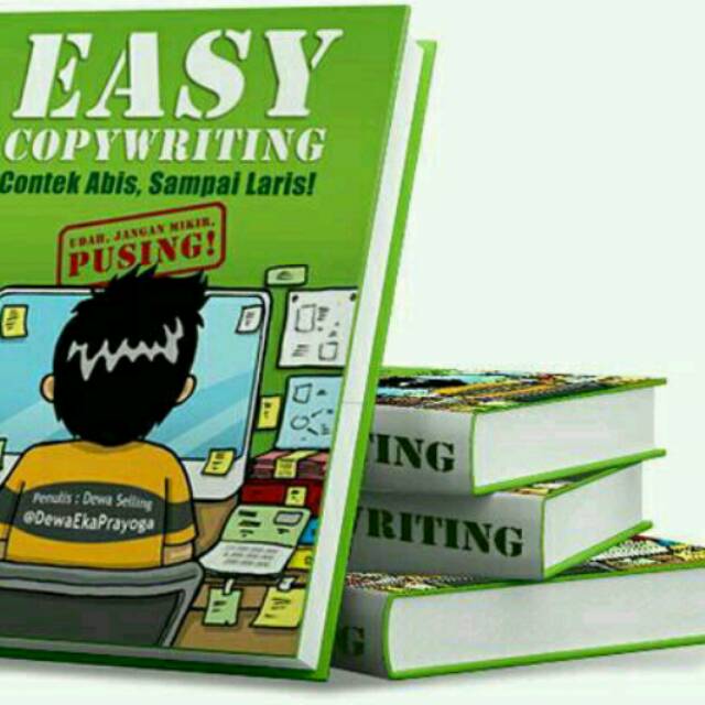Buku [hard cover]  Dewa Eka Prayoga  : Easy Copy Writing