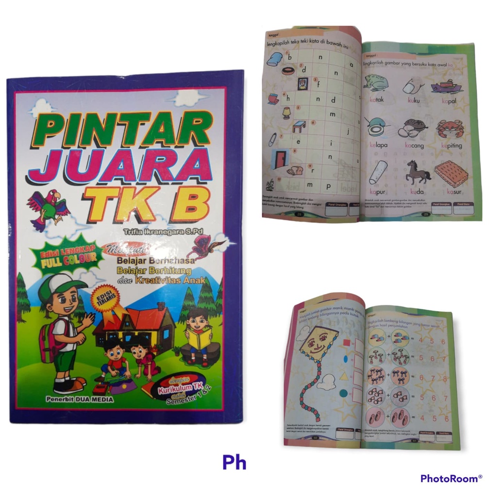 Buku Pintar Juara TK A Dan TK B Edisi Lengkap Untuk Semester 1 Dan 2 - SB