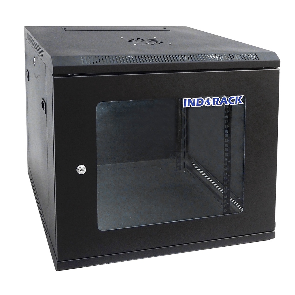 INDORACK - WR5010S Wallmount Single Door 19"/ Rack Server 10u 19inch