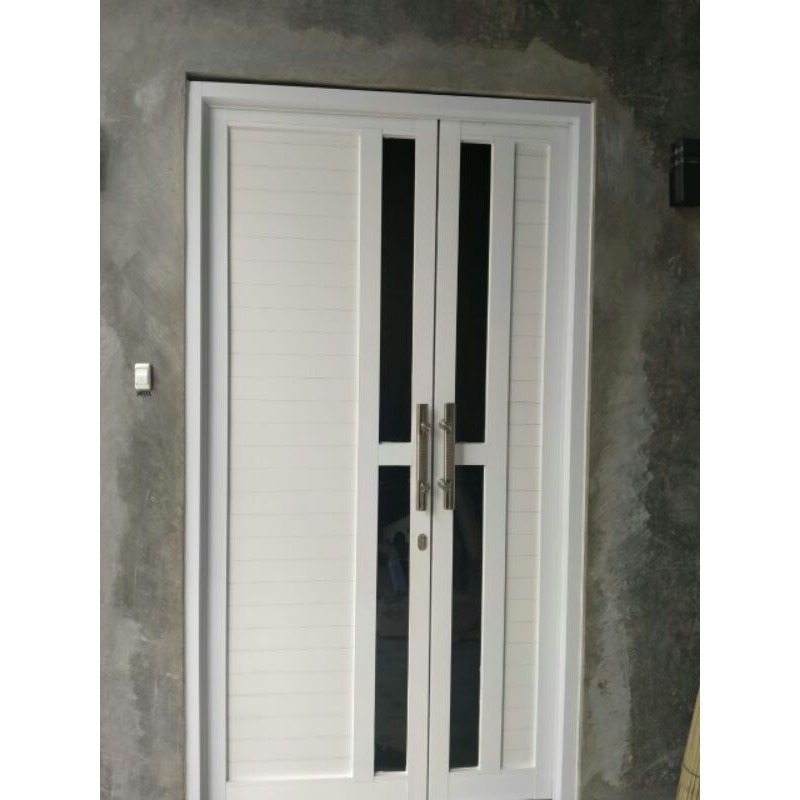 Pintu Aluminium Tanpa Kusen