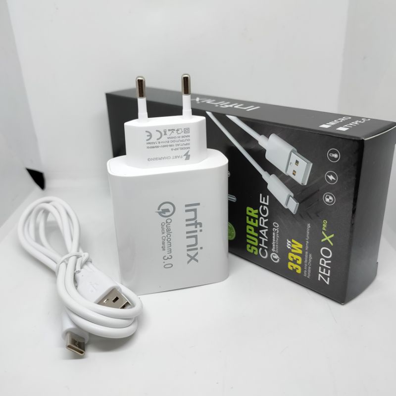 Charger Infinix 33W Zero X Pro Fast Charging Type C