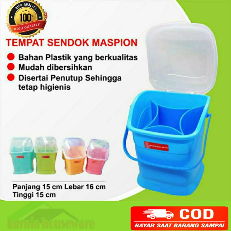 tempat sendok tutup maspion