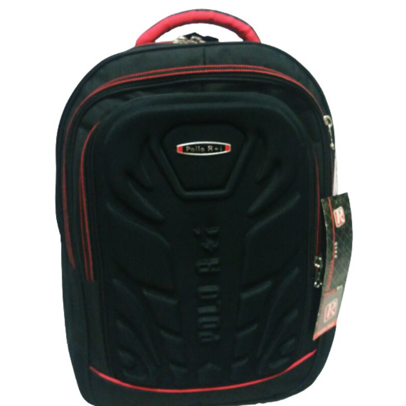 tas ransel polo embos tas ransel laptop tas kerja / tas sekolah