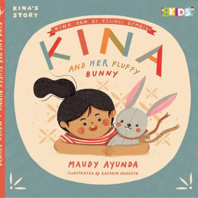 KINA AND HER FLUFFY BUNNY