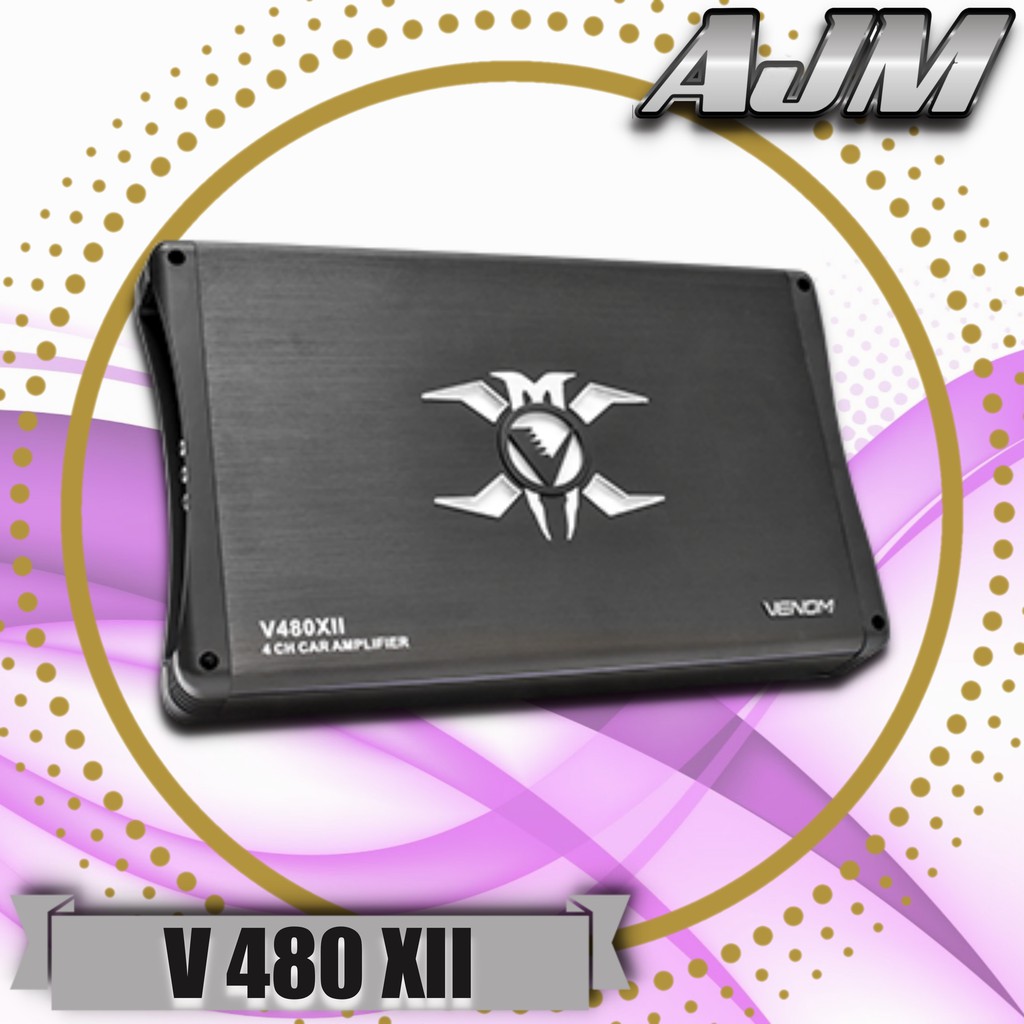 Power Amplifier VENOM X Series  V 480 XII
