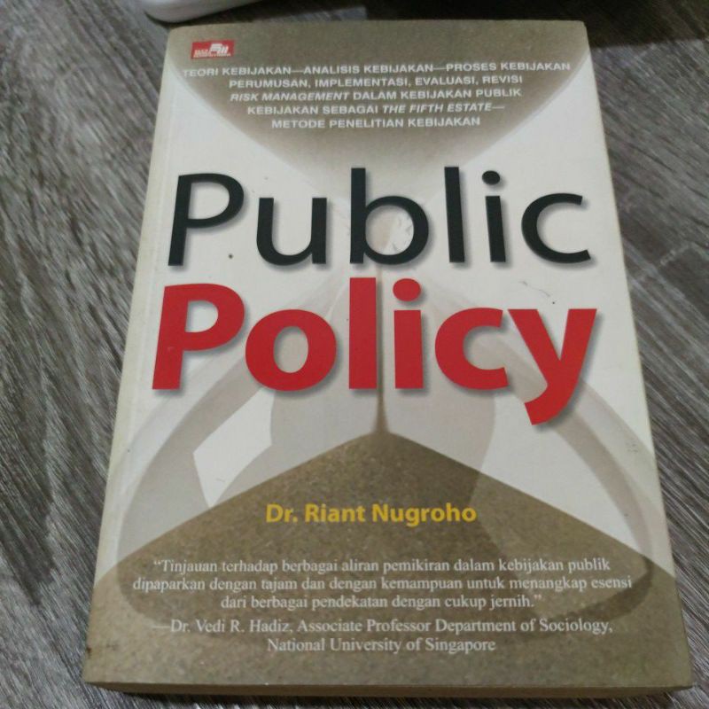 buku public policy kebijakan publik