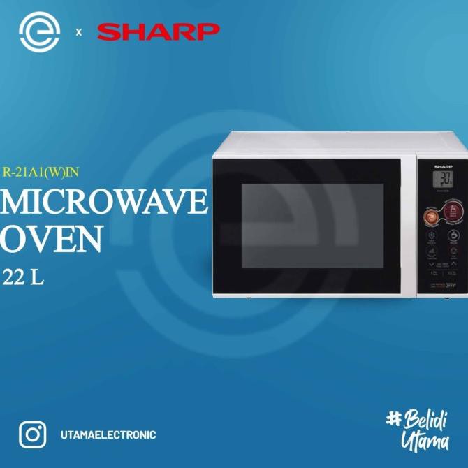 Jual SHARP Microwave Oven Low Watt 22 Liter R21A1(W)IN Shopee Indonesia