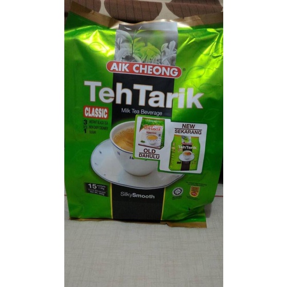 

(BISA COD) Teh Tarik Malaysia Aik Cheong Milk Tea Beverage Instant Enak dan Halal TERUJI Kode 991