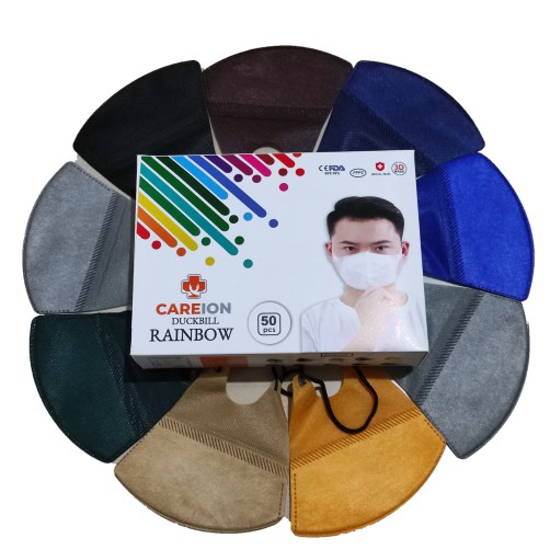 MASKER DUCKBILL RAINBOW CAREion isi 50