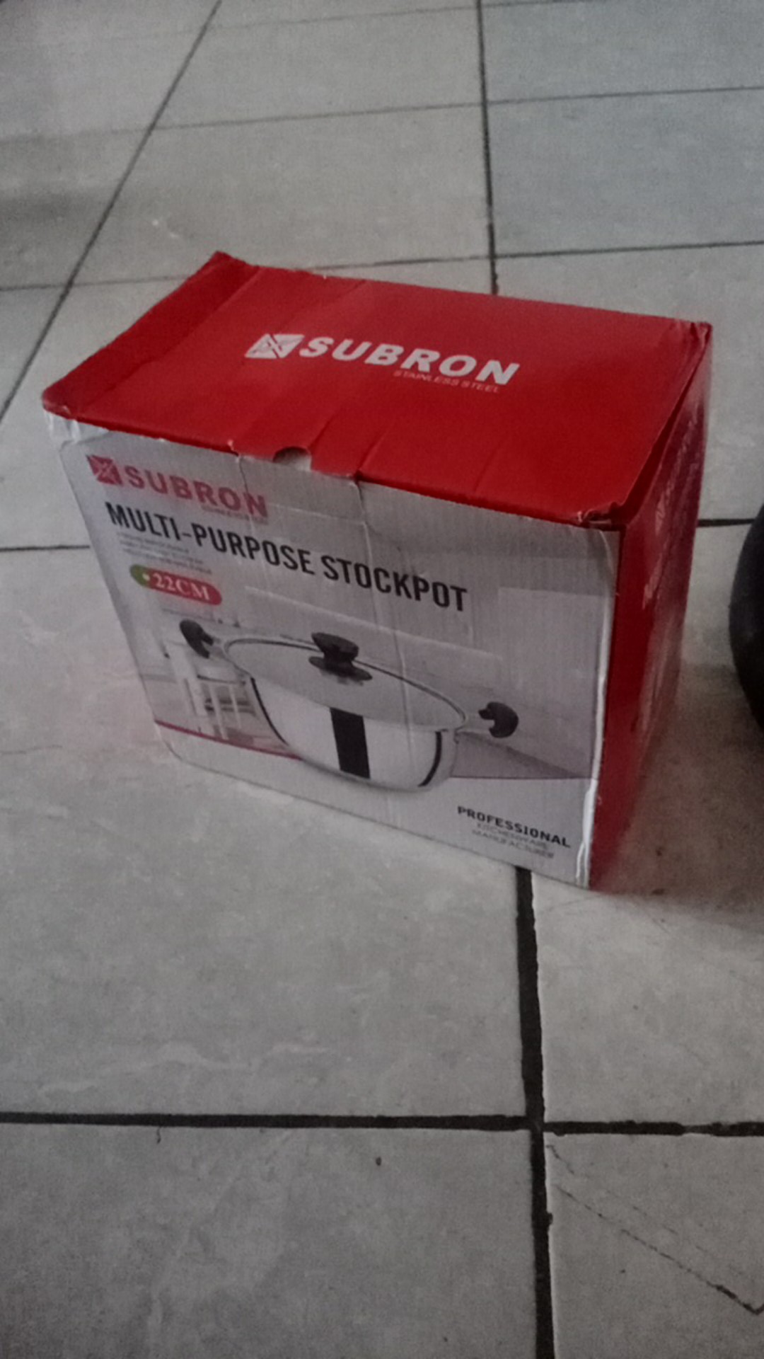 Panci Stainless - Saucepot Sbr Tutup Kaca 22cm (00142.01445)