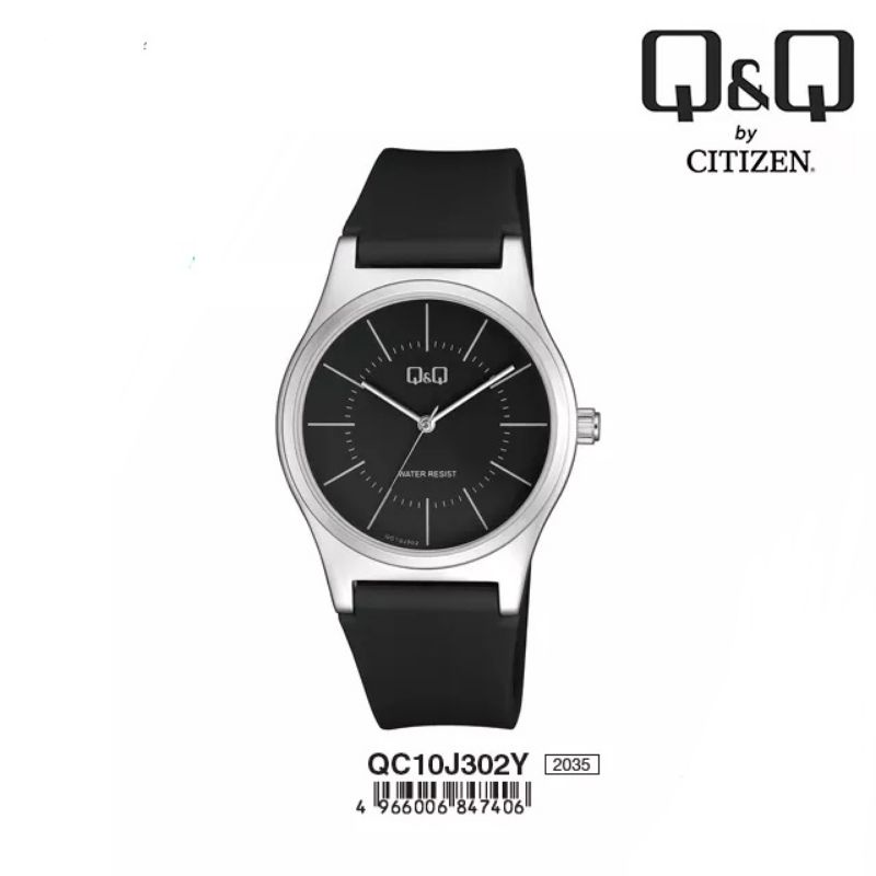 Q&amp;Q QQ QNQ QC10 QC10J 311-332Y Analog Original Watch Jam Tangan Unisex